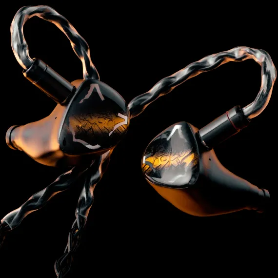 Noble Audio Vanguard Black Amber