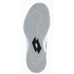 Мужские кроссовки теннисные Lotto Mirage 500 ALR M - all white/silver met