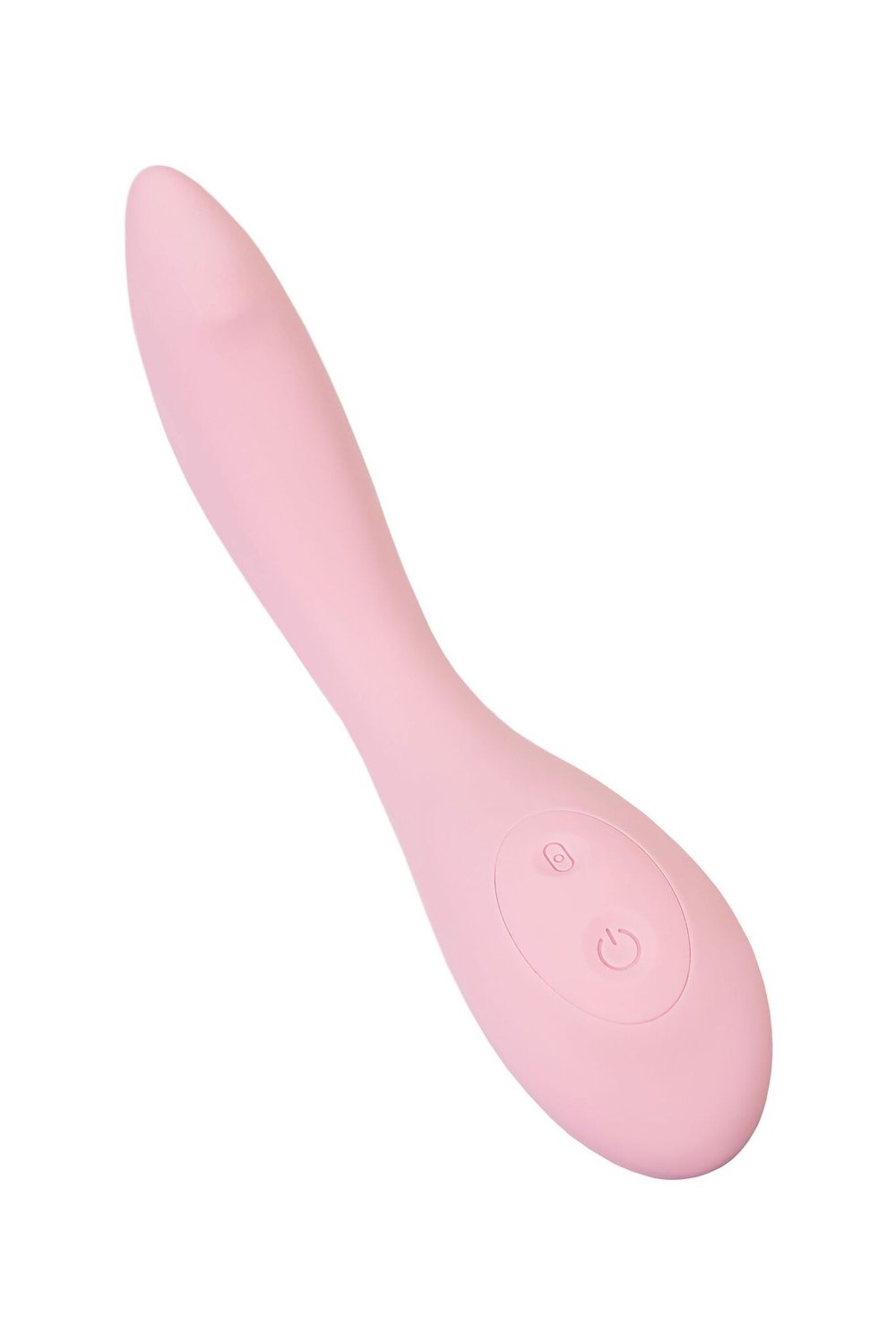 Розовый G-вибратор со стимулирующим шариком Mitzi - 21 см. (Цвет: розовый)
