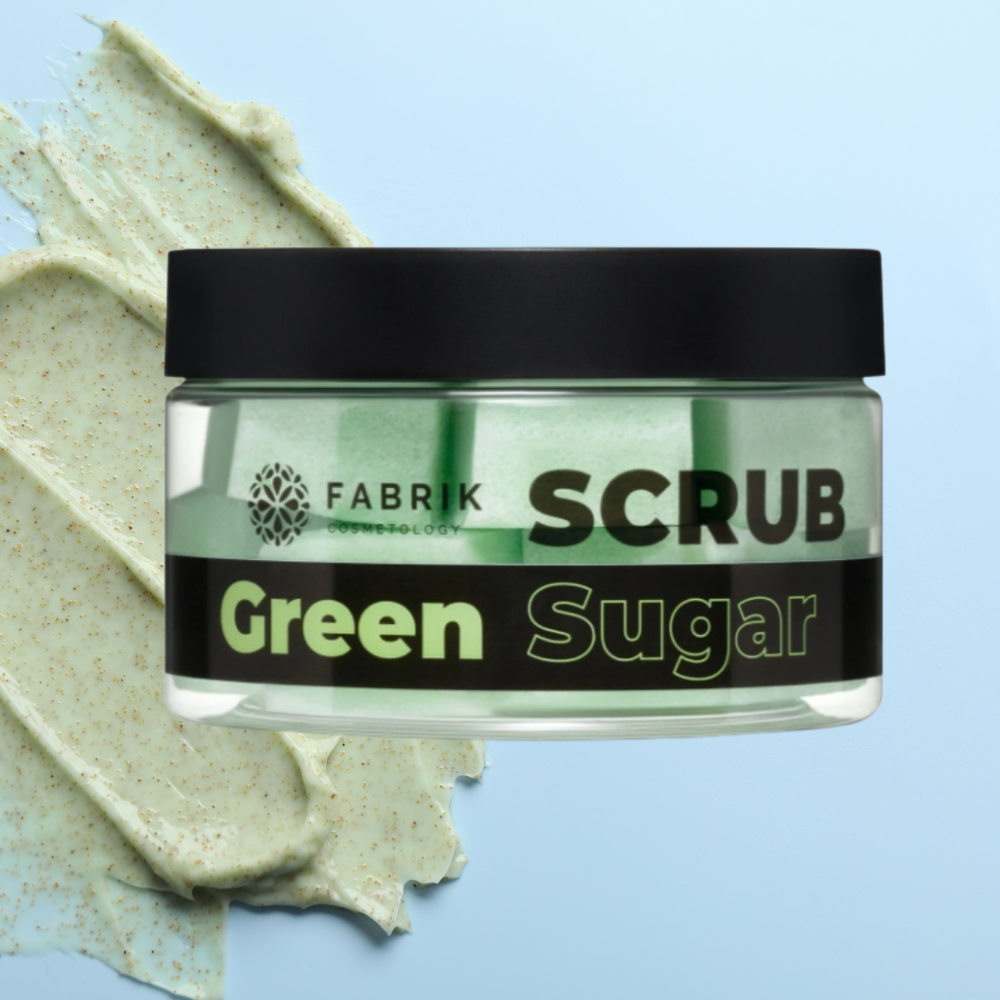 Сахарный скраб-кубики Sugar Green Scrub