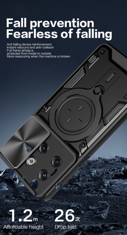 Чехол с кольцом Big Ring Case для OnePlus Ace Pro