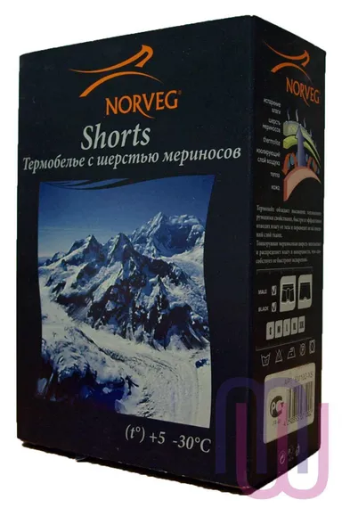 Термобелье мужское боксеры Norveg Shorts   8M100