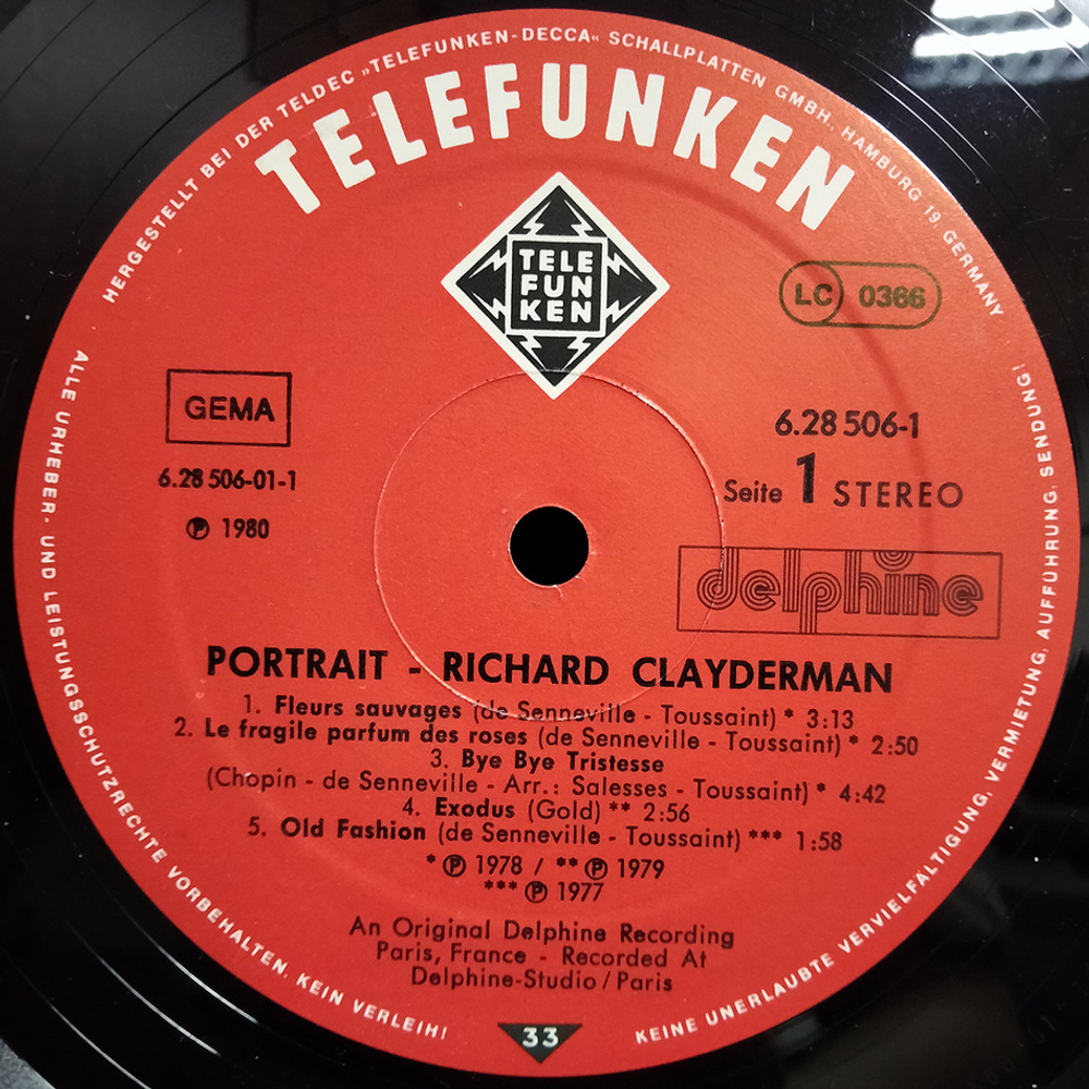 Richard Clayderman / Portrait (2LP)