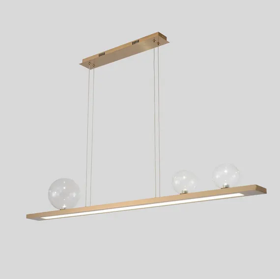 Подвесной светильник Ahora AHORA SP1 L1200 BRASS Crystal Lux
