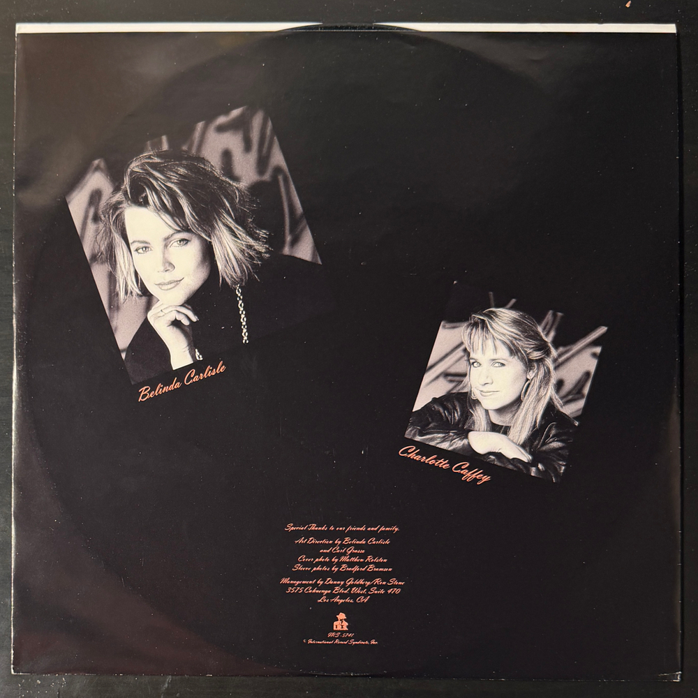 Belinda Carlisle ‎– Belinda (Канада 1986г.)