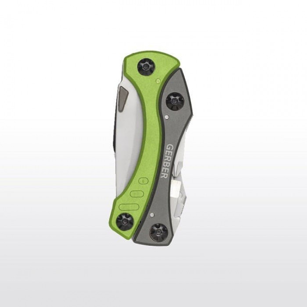 Мультитул Gerber Outdoor Crucial Tool, зеленый, блистер, 31-000238