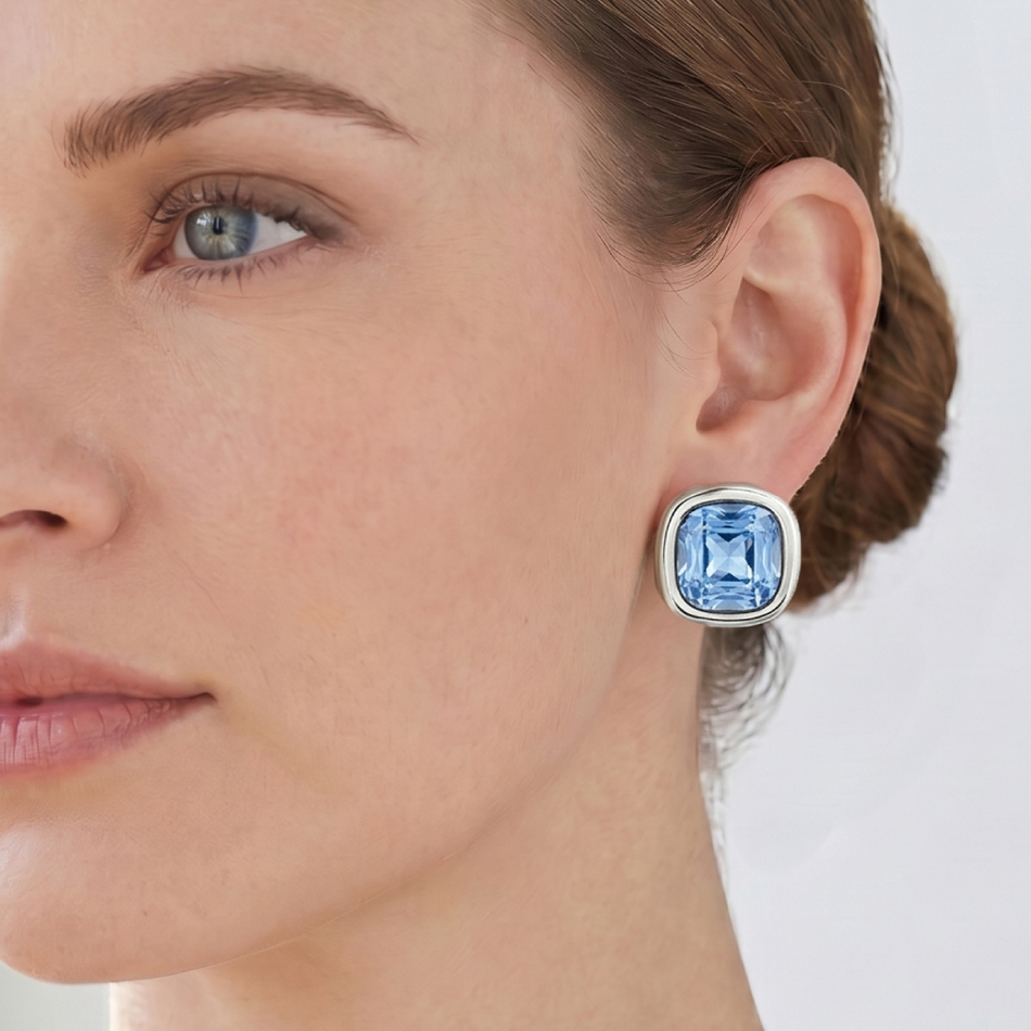 Серьги Fiore Luna Light Sapphire AG210405E-014 S
