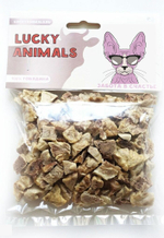 Говяжье легкое "Lucky Animals", для кошек, мультивитаминное, 12 г