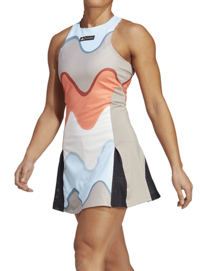 Женская Платье теннисное Adidas Marimekko Tennis Dress - разноцветный/semi coral