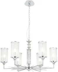 Подвесная люстра Gloria GLORIA SP6 CHROME Crystal Lux