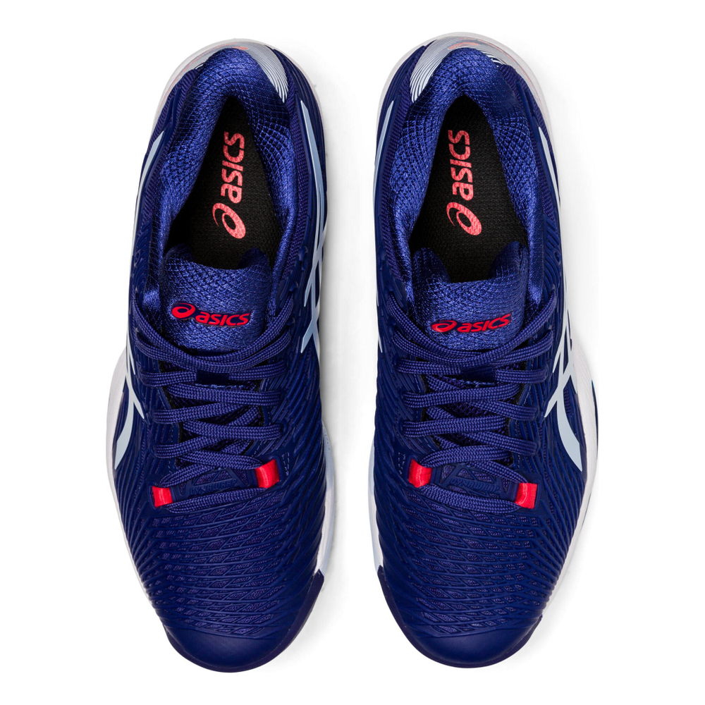 Женские теннисные кроссовки ASICS Solution Speed FF 2 Clay Court Shoe Women - Dark Blue, Light Blue
