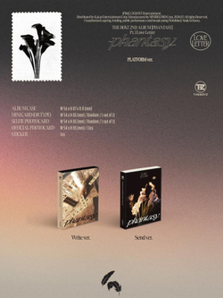 Альбом THE BOYZ - PHANTASY : PT.3 LOVE LETTER 2nd Album PLATFORM RANDOM Version