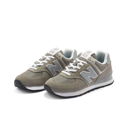 alt="Кроссовки New Balance 574 Evergreen арт. ML574EVG серая расцветка вид спереди"