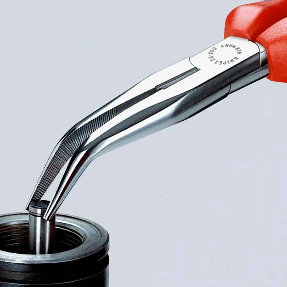 Длинногубцы хромированные 200 мм Knipex 26 25 200