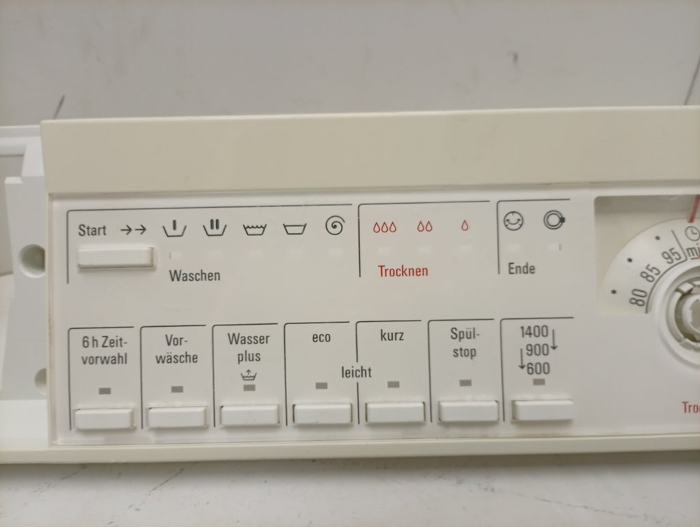 WD54330/02 кт36 Панель лицевая для стиральных машин Siemens Siwamat Plus б/у