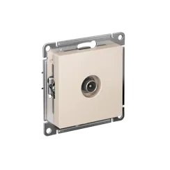 Розетка телевизионная Systeme Electric AtlasDesign Бежевый ATN000293