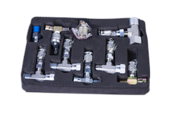Набор адаптеров в ударопрочном кейсе skt-100