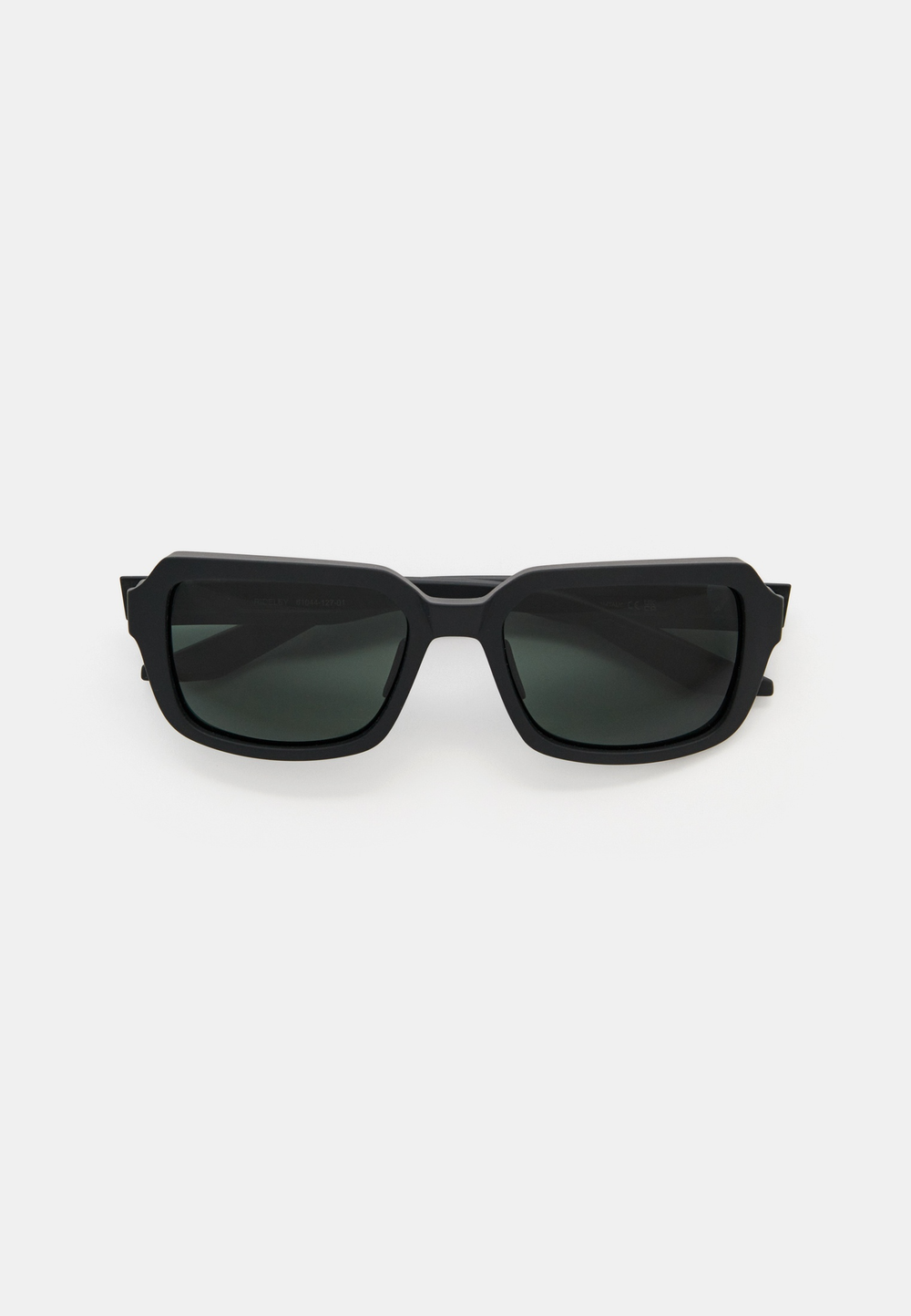 Спортивные очки 100% RIDELEY Soft Tact Black - Grey-Green Lens