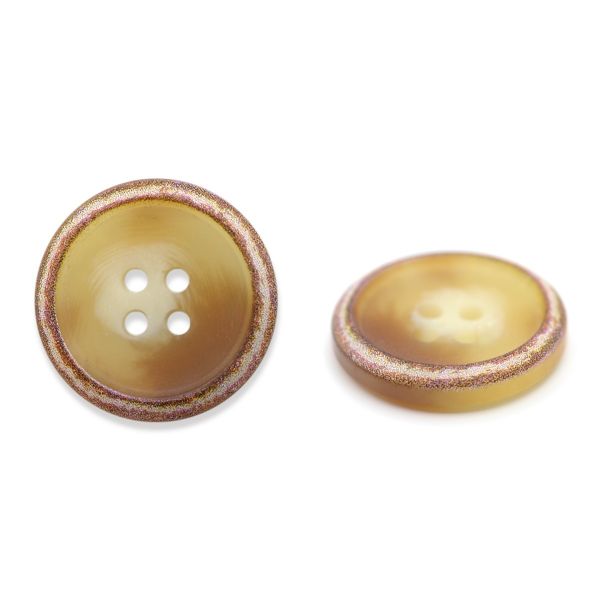 Пуговицы 4 прокола 34L=21 мм, (Beige (бежевый)), 24 шт, 615013-1