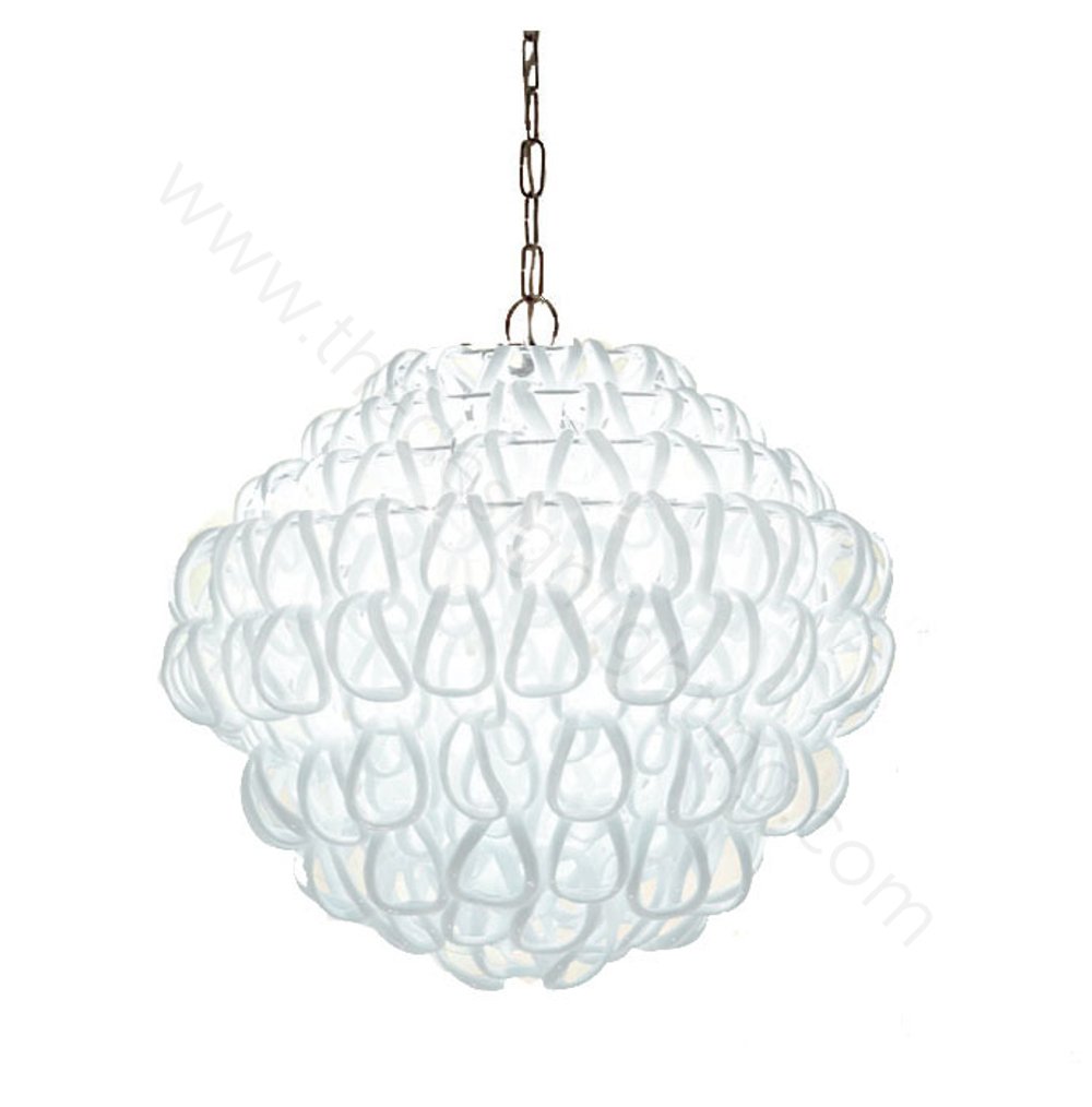 Pendant design lamp Giogali SP 80 by Vistosi (White)