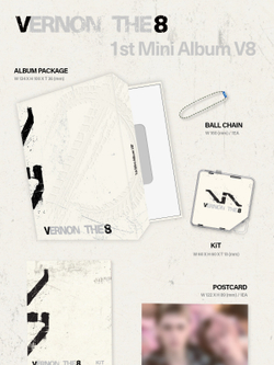 Альбом V8 (SEVENTEEN) - V8 1st Mini Album KiT Version