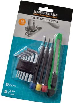 Набор инструментов Master Hand 10 в 1
