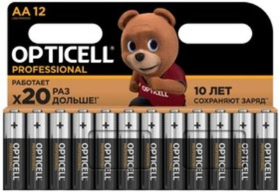 Батарейки Opticell Professional LR6 к-т 12шт