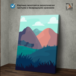 Картина karTTina "Симфония красоты", 150 см х 70 см