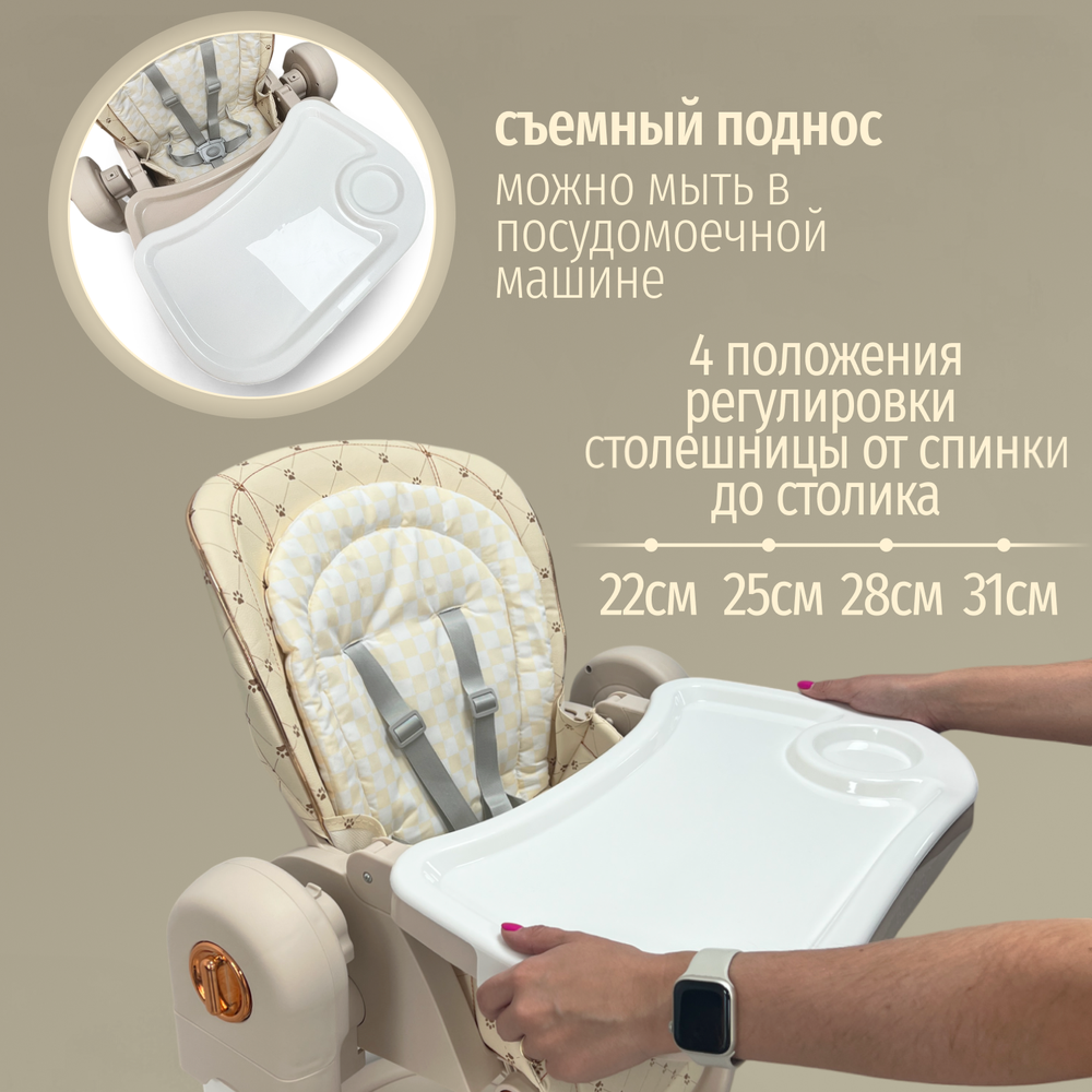 Многофункциональный стульчик для кормления 5в1 William