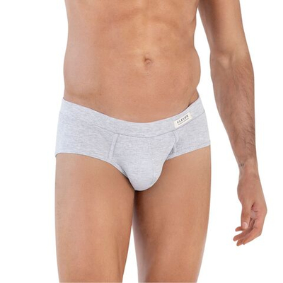 Серые трусы-брифы Spirit Piping Brief (Размер: XL) (Цвет: серый)