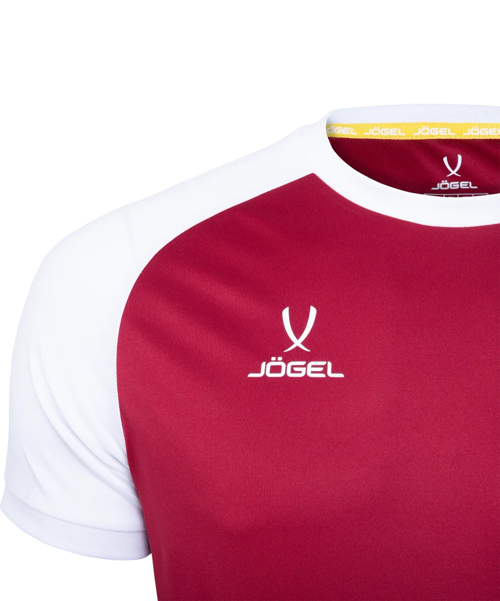 Футболка игровая CAMP Reglan Jersey, гранатовый/белый, детский