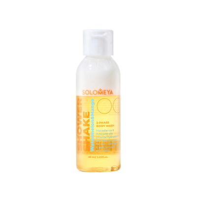 [SOLOMEYA] Гель-шейк для душа АРБУЗ И МАНГО МИНИ Shower Shake Watermelon&Mango Mini, 60 мл