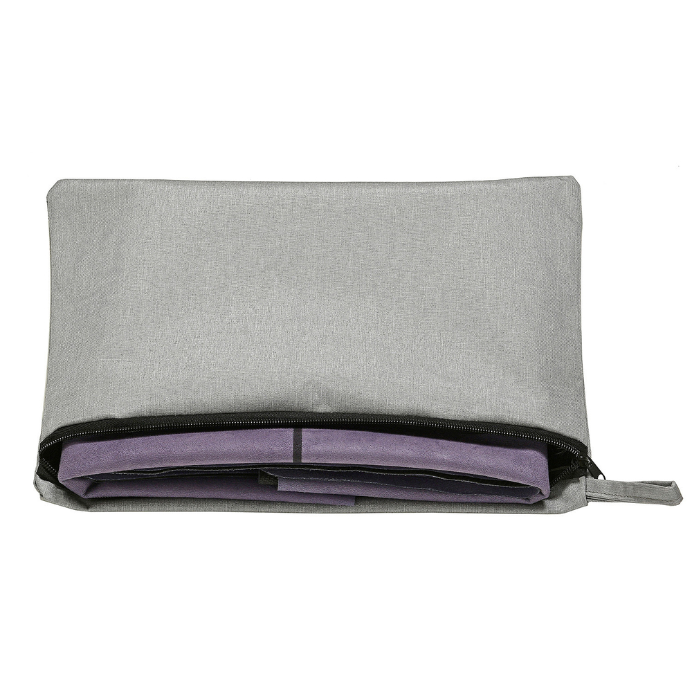 Тревел коврик для йоги Om Dark Purp 185*68*0,1 см из микрофибры и каучука (уценка)