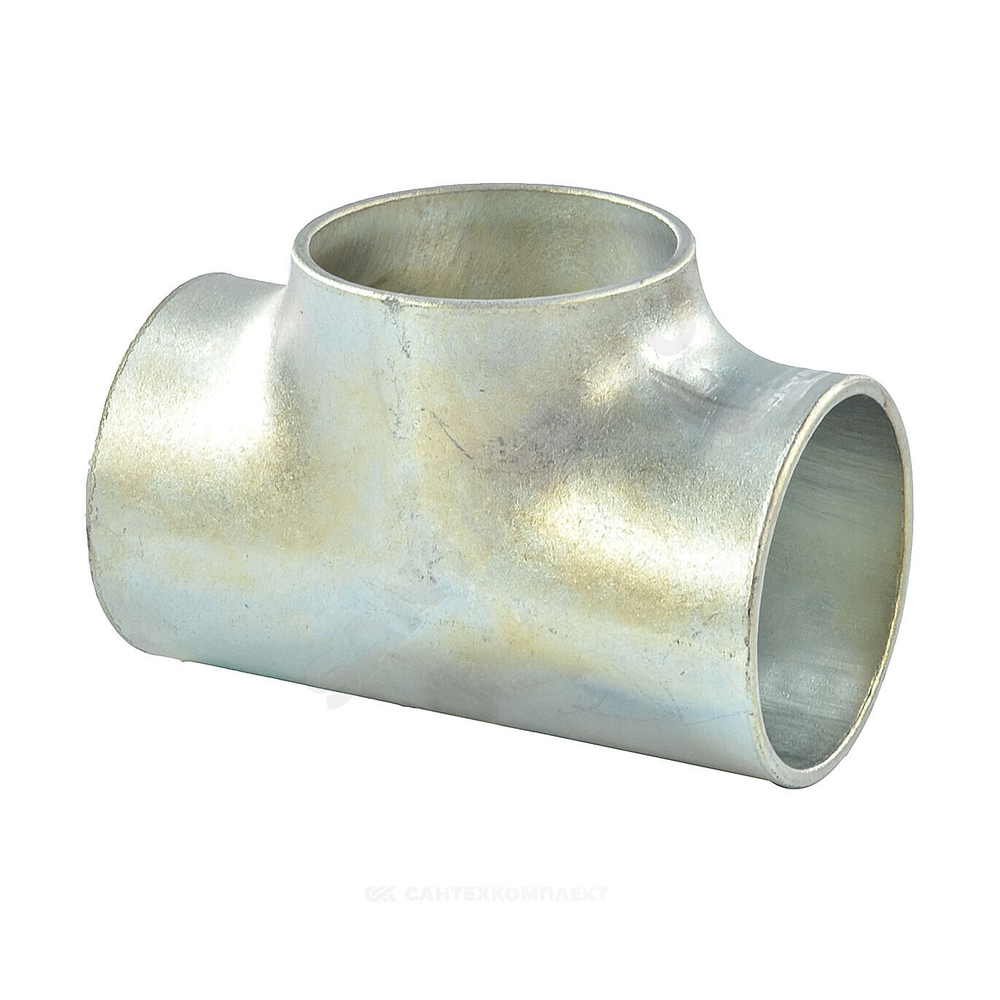 Тройник сталь оц равнопроходной Дн 219х6,0 (Ду 200) бесшовный ГОСТ 17376-2001 .
