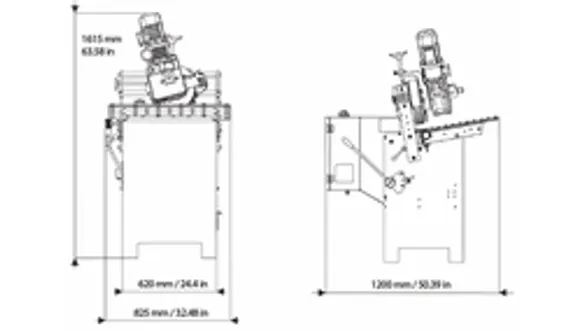 Магнитный сверлильный станок BDS MAB-1300 V