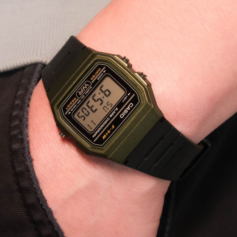 Мужские наручные часы Casio Collection F-91WM-3A