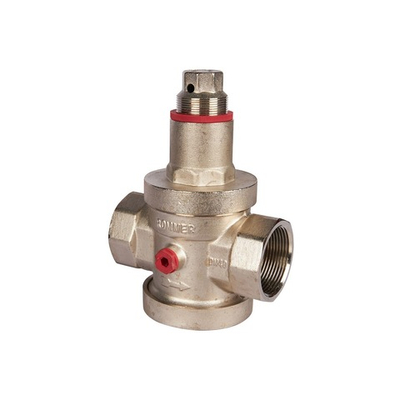 Регулятор давления поршневой ROMMER - 1"1/2 (ВР/ВР, PN25, Tmax 100°C, настройка 1-6 бар)