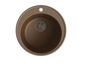 GranFest QUARZ (ECO-08) Мойка  чаша D=480мм   (терракот) арт.GF-Z--