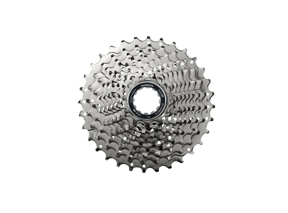 Кассета Shimano Tiagra, HG500, 10 скоростей, 11-25Т, серебристая, без упаковки