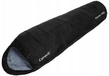 Спальный мешок Campus PIONEER 200 XL (R)  (кокон, +3°С, 230x85x60 см)