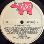 Bee Gees ‎– 20 Greatest Hits (Скандинавия 1978г.)