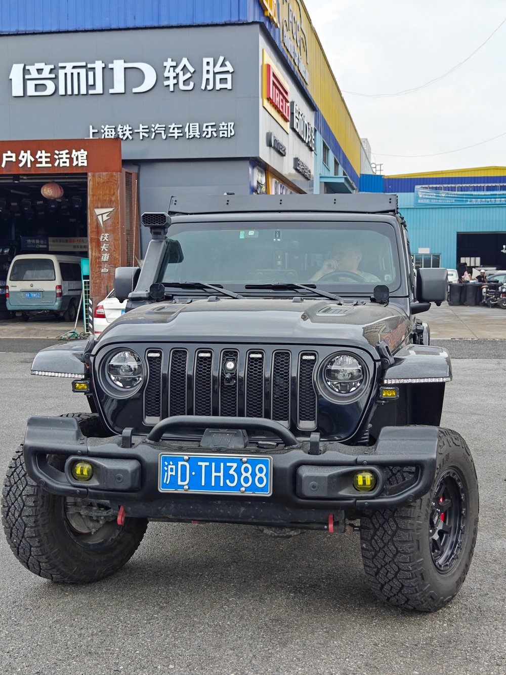 Платформа багажник на крышу для Jeep Wrangler IV JL 2018-2024+ Джип Вранглер лестница molle