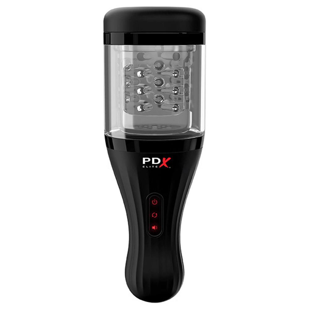 Вибромастурбатор-ротатор с голосовым сопровождением PipeDream PDX Elite Talk Dirty Rotobator RD526