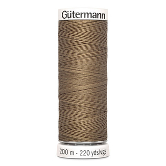 Нить Sew-All 200 м, Gutermann, 850 зеленовато-бежевый