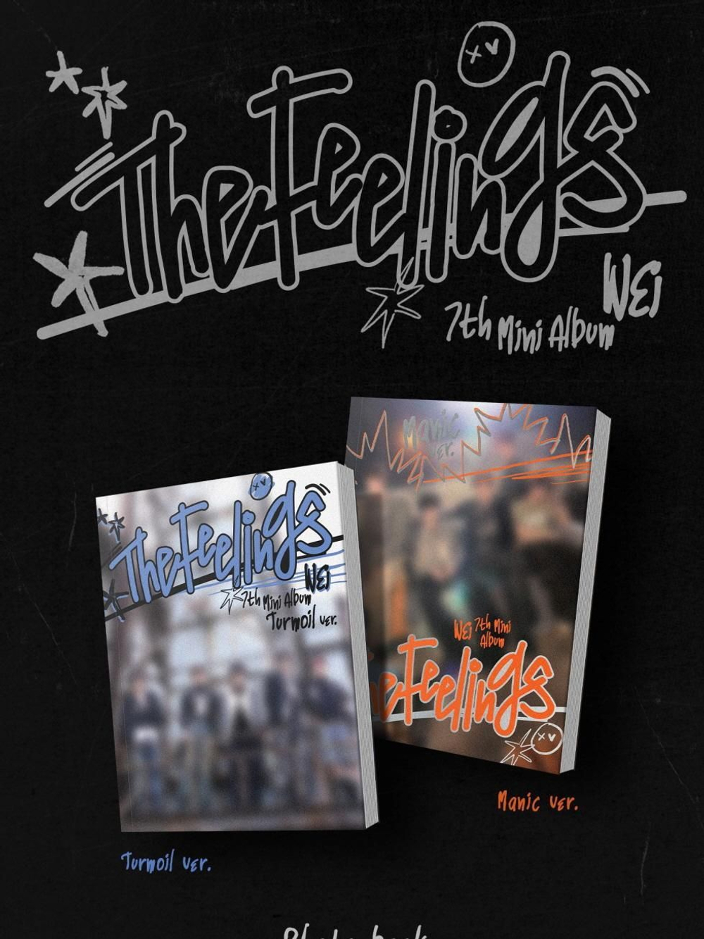 Альбом WEI - THE FEELINGS Mini 7th Album 2 Version SET