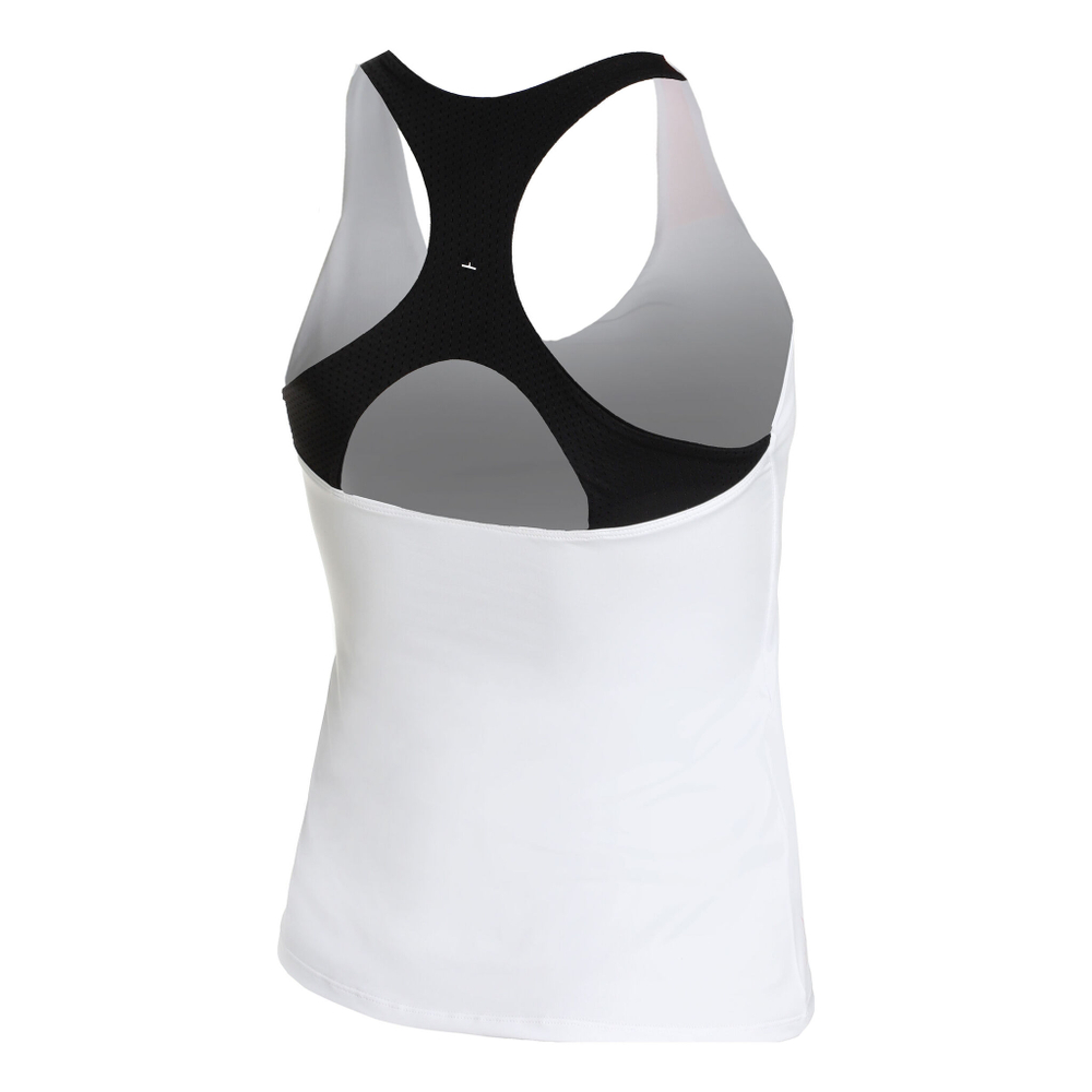 Женская теннисная майка Black Crown Tank Top Women - White, Grey
