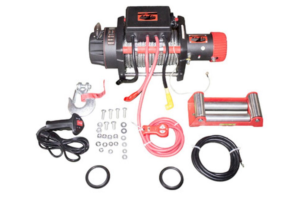 Лебёдка электрическая redBTR серия "MISSION SOS" 17,0 (24v) Лебёдка электрическая redBTR серия "MISSION SOS" 17,0 (24v)