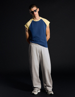 Мужские брюки balloon fit из смягчённого хлопка - BERSHKA
