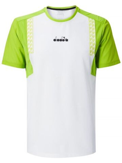 Мужская теннисная футболка Diadora SS T-Shirt Clay - optical white