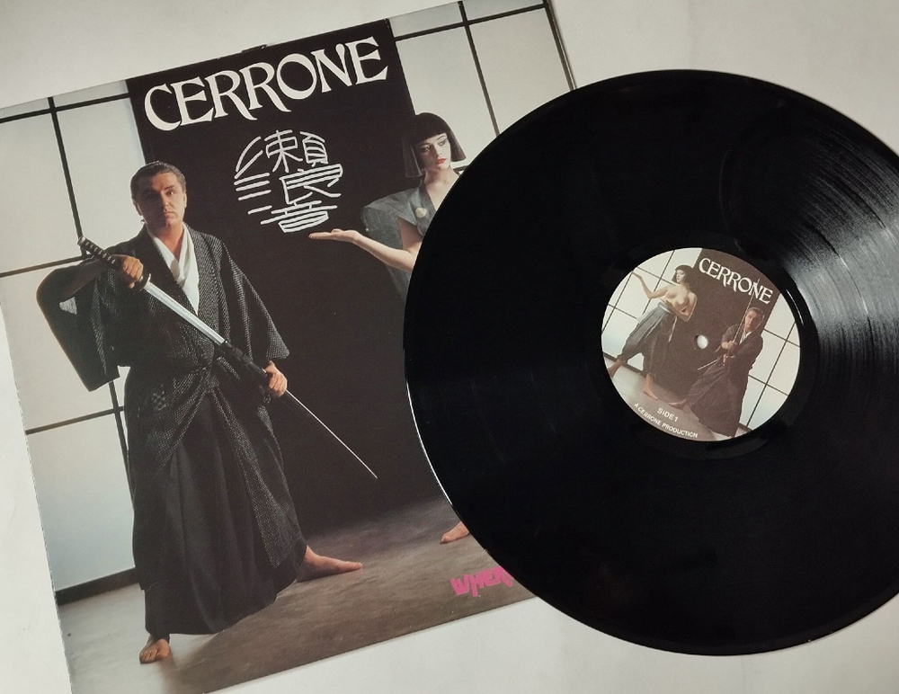 Винтажная виниловая пластинка LP Cerrone Where Are You Now (France 1983)